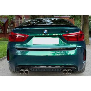 DPT Heckspoiler (Schwarz Glanz) BMW X6 F16 2014-2019 Foto 1