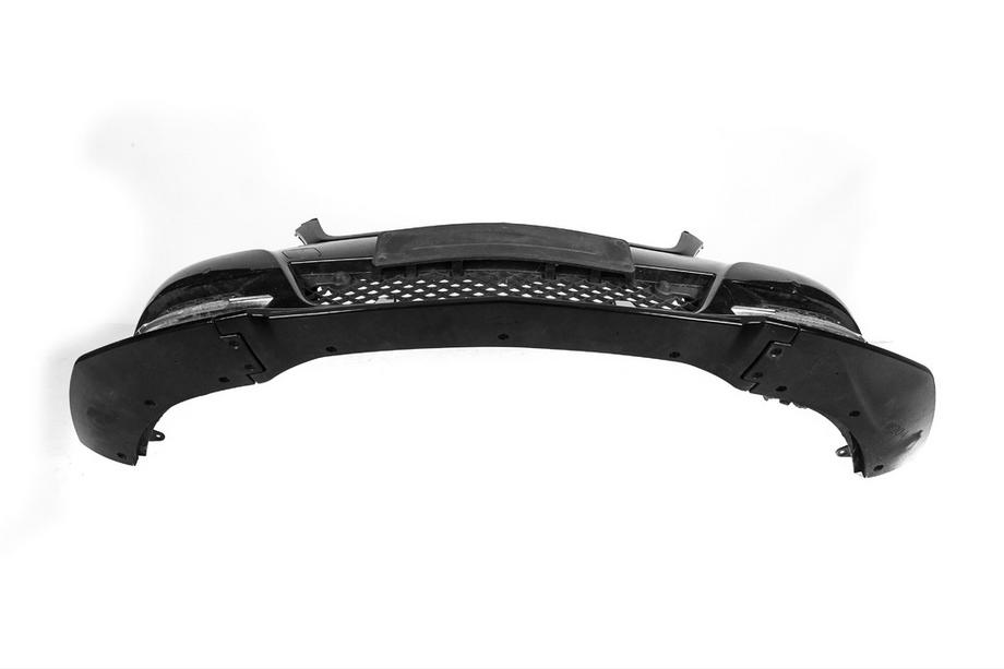 Mercedes C-class W204 2007-2015 Frontspoiler DPT V1 (2011-2015, Schwarz Glanz) Foto 16