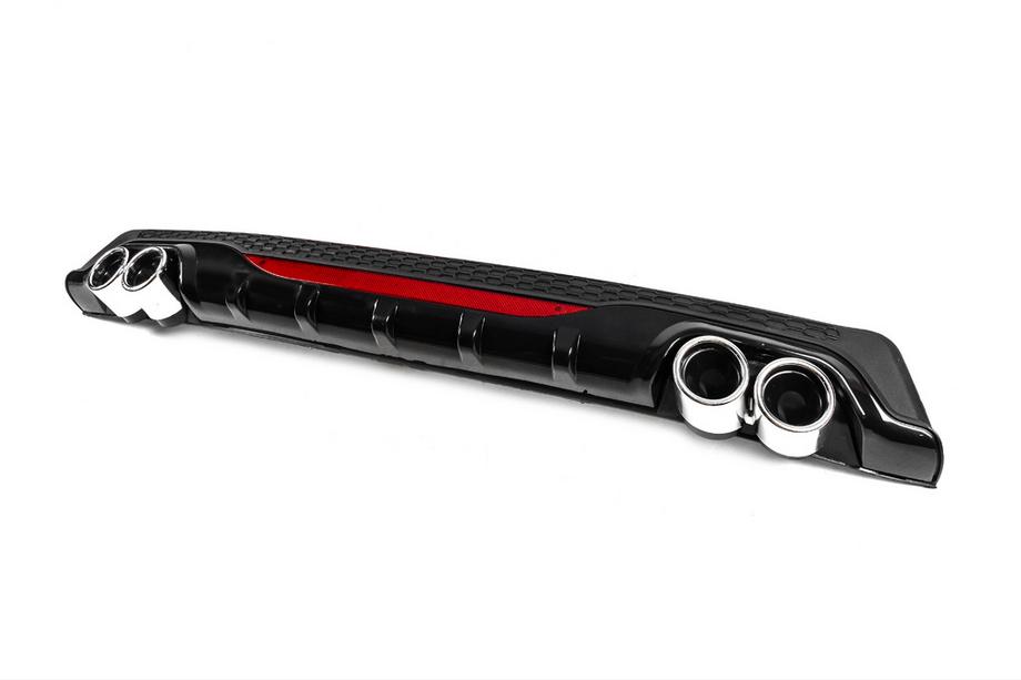 Universeller Heckdiffusor DPT AMG Style V-1 (ABS) (Grau+Schwarz) Foto 2