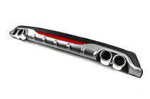 Universeller Heckdiffusor DPT AMG Style V-2 (ABS) (Grau+Schwarz Glanz) Foto 2
