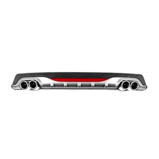 Universeller Heckdiffusor DPT AMG Style V-2 (ABS) (Grau+Schwarz Glanz) Foto 1