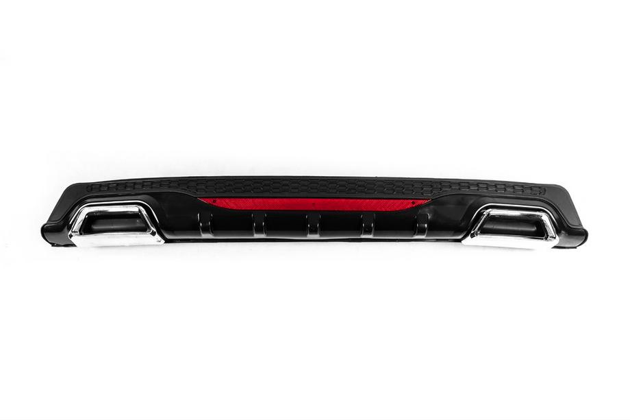 Universeller Heckdiffusor DPT AMG Style V-3 (ABS) (Schwarz Glanz) Image