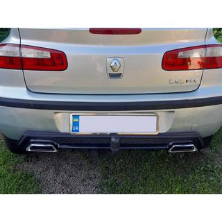 Universal Heckdiffusor DPT V-2 (ABS) (Schwarz Glanz) Foto 4