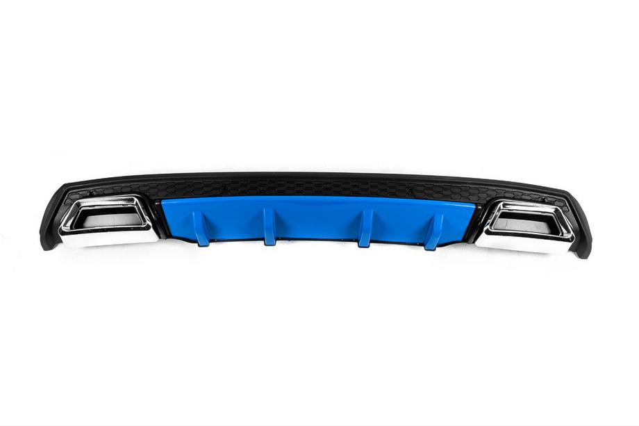 Universal Heckdiffusor DPT V-3 (ABS) (Blau+Schwarz Glanz) Image
