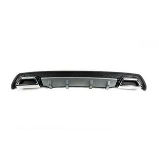 Universeller Heckdiffusor DPT V-4 (ABS) (Grau + Schwarz Glanz) Foto 1
