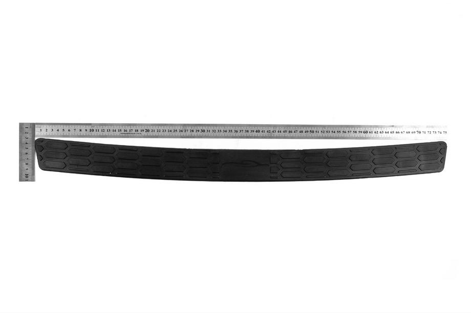 Universelle Heckstoßstangenabdeckung DPT V-1 (ABS) (75cm, Schwarz Matt) Foto 4