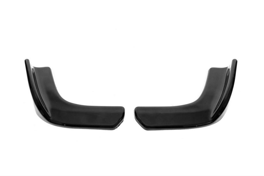 Universelle Frontlippe DPT V-1 (ABS) (2Stk) (Schwarz Glanz) Foto 6