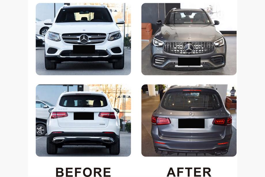 Mercedes GLC X253 2015-2022 Facelift Paket auf GLC63 2022 Foto 14