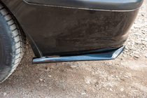 Universelle Flap Heckstoßstangenabdeckung DPT (ABS) (2Stk) (Schwarz Glanz) Foto 15