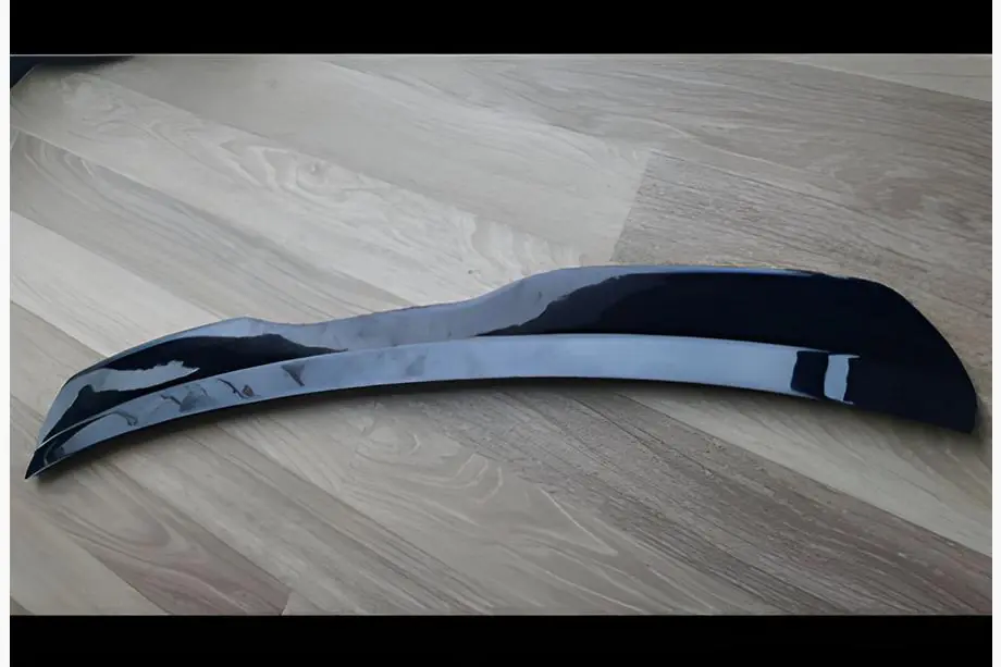 Universeller DPT Spoiler (ABS) (95cm, Schwarz Glanz) Foto 4