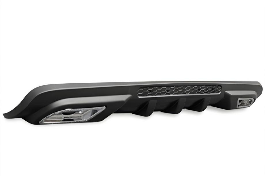 Universeller Heckdiffusor DPT Sport V-2 (ABS) (Schwarz Glanz) Image