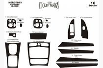 Mercedes C-class W203 2000-2007 Armaturenbrett Abdeckungen Foto 2