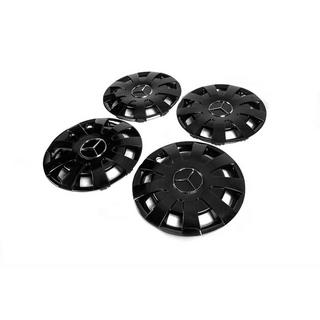 Radkappen schwarz ABS (1-teilig, 4 Stk) Foto 2