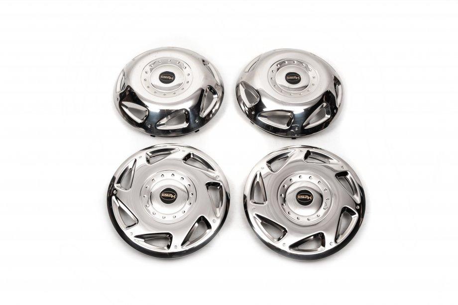 Mercedes Sprinter W907/W910 2018- Edelstahl Radkappen OEM (2-teilige, 4 Stk) Image