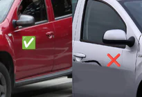Dacia Duster 2008-2018 Spiegelabdeckungen BMW-Style (2 Stk) V-2 Foto 9