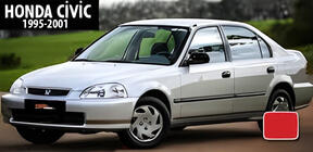 Honda Civic 1995-2001 Spiegelabdeckungen BMW-Style (2 Stk) Foto 7