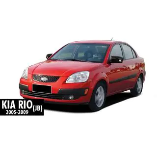 Spiegelabdeckungen BMW-Style (2005-2009, 2 Stk) Kia Rio 2005-2011 Foto 4