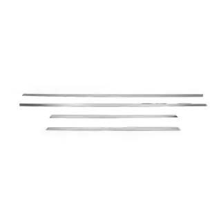 Schmale Türleisten 2006-2010 (4 Stk, Edelstahl) Renault Megane II 2004-2009 Foto 2