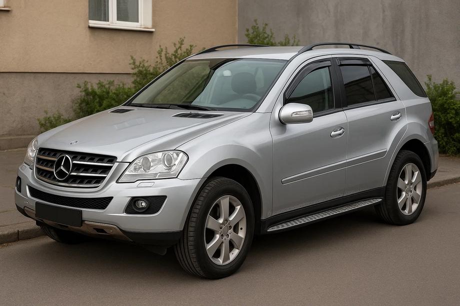 Mercedes ML W164 2005-2011 Windabweiser zum Einstecken (4 Stk, Esa) Image