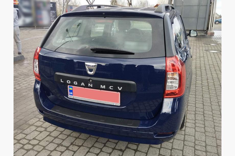 Renault Logan MCV 2013-2022 Heckstoßstangenabdeckung (ABS, Esa) Foto 3