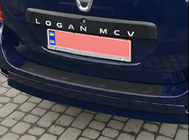 Dacia Logan MCV 2013-2020 Heckstoßstangenabdeckung (ABS, Esa) Foto 1