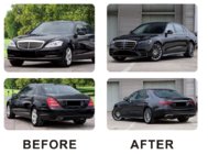 Mercedes S-class W221 2005-2013 Facelift-Kit für W223 AMG Line Foto 3