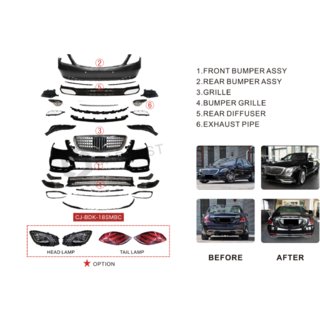 Facelift Komplettset auf Maybach (mit Scheinwerfern) Foto 3