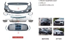 Mercedes C-class W206 2022- Vordere Stoßstange komplett (Maybach) Foto 2
