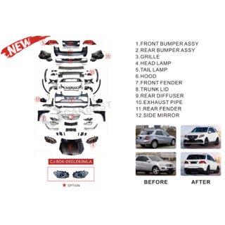 Restyling-Kit für W166 GLE63 AMG Foto 4