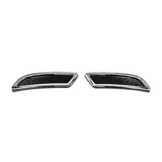 Auspuffblenden Imitation Carmos (2 Stk, ABS+Edelstahl) Renault Megane IV 2016-2025 Foto 1