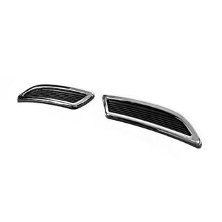Auspuffblenden Imitation Carmos (2 Stk, ABS+Edelstahl) Renault Megane IV 2016-2025 Foto 2