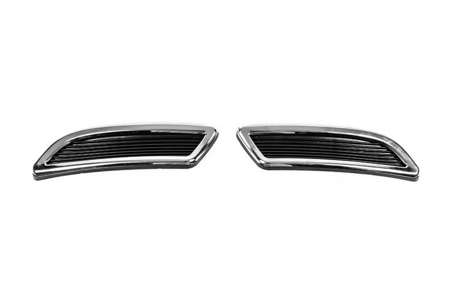 Renault Megane IV 2016-2025 Auspuffblenden Imitation Carmos (2 Stk, ABS+Edelstahl) Image