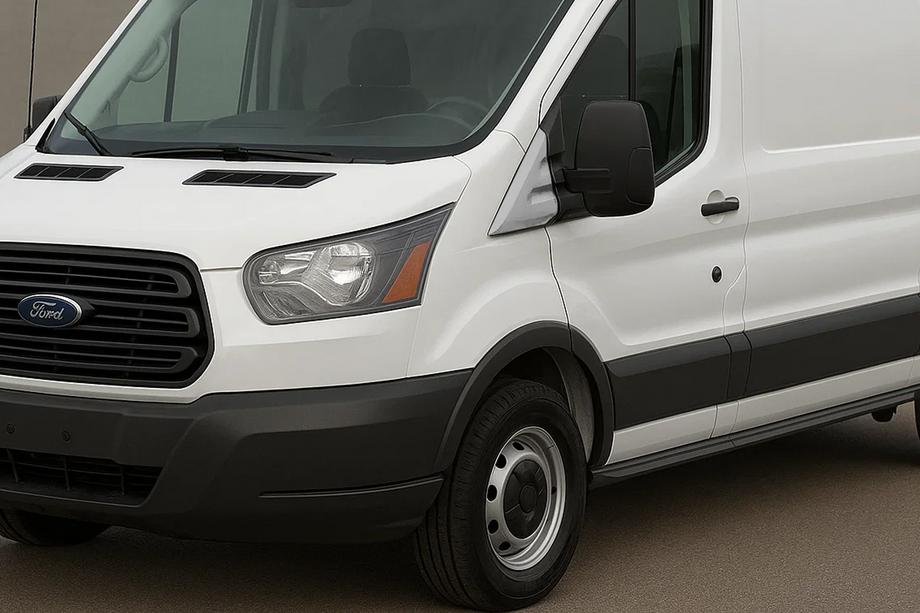 Ford Transit 2014- Spiegelabdeckungen Carmos (2 Stk., Edelstahl) Image