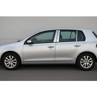 Edelstahl Türsäulen Abdeckungen (6 Stk) Volkswagen Golf 6 2008-2014 Foto 1