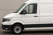 Volkswagen Crafter 2016- Fensterzierleisten (2 Stk, Edelstahl) Foto 1