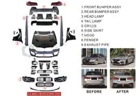 BMW 5er G30/G31 2017–2023 Facelift Kit mit Motorhaube und Kotflügeln (im M5 Competition 2021) Foto 22