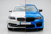 BMW 5 Series F10/F11 2010–2016 Facelift-Umrüstkit auf G30 M5 2021 Foto 1