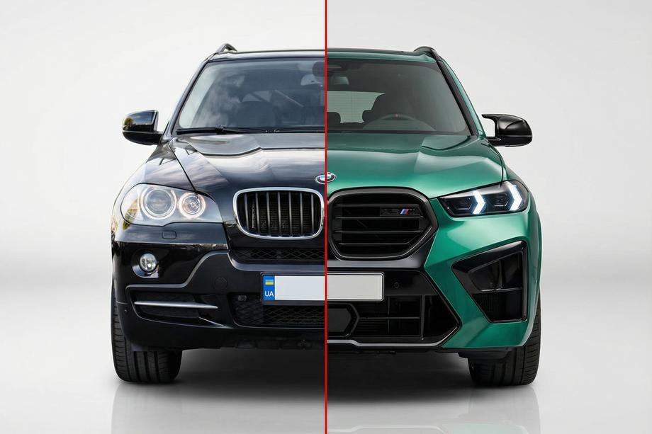 BMW X5 E70 2007-2013 Facelift Paket auf X5M F95 2024 Image