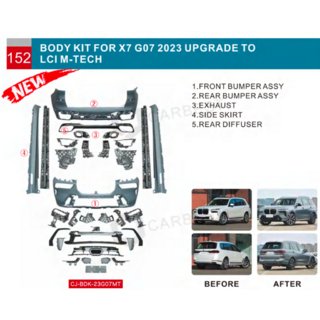 M-Performance Karosseriekit mit Kühlergrill (2023+) BMW X7 G07 2019- Foto 2