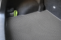 Nissan Qashqai 2007-2010 Kofferraummatte EVA Grau Foto 2