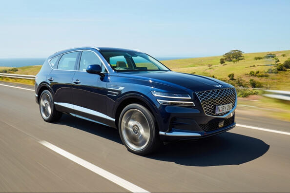 Der Genesis GV80 Crossover ist der Inbegriff von Luxus und Spitzentechnologie Foto 2
