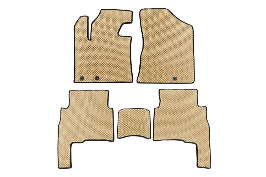 Kia Sorento II XM 2009-2014 Fußmatten 2009-2012 (EVA, Beige) Image