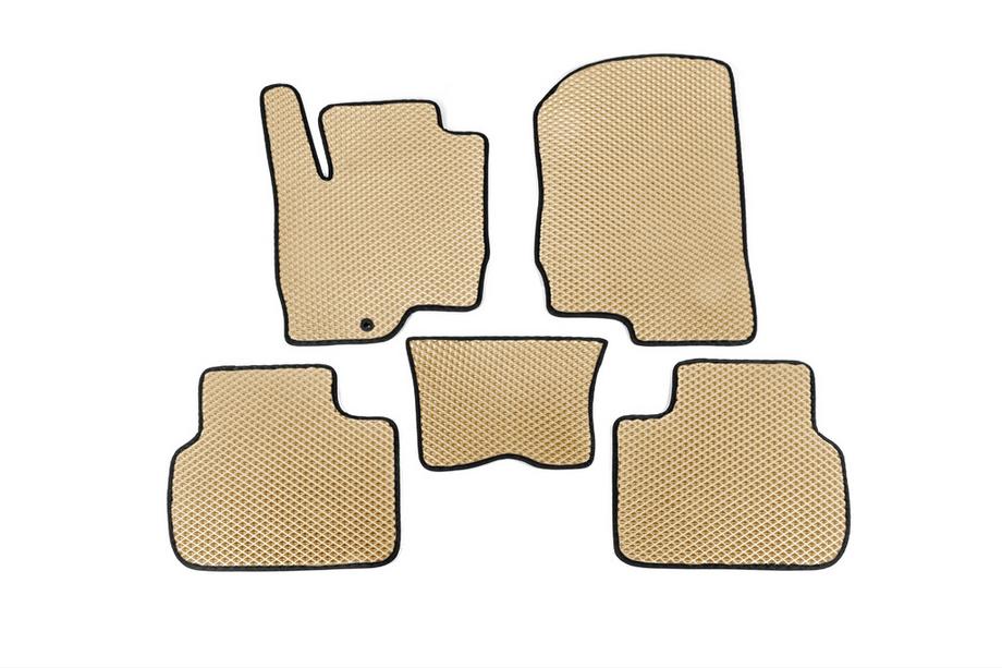 Mitsubishi Colt 2004-2012 EVA Fußmatten (Beige) Image