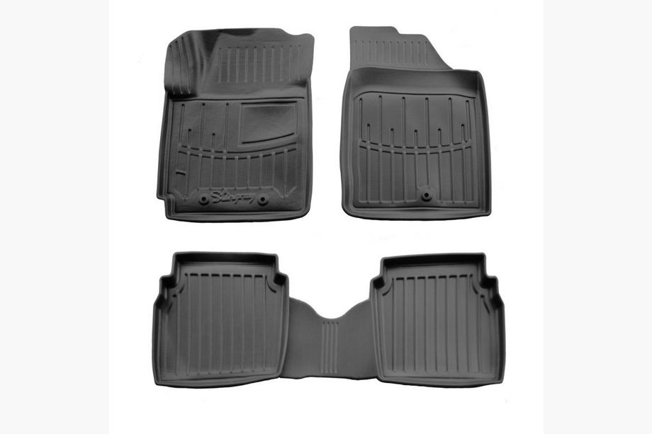 Hyundai I-10 2008-2013 Stingray 3D Gummimatten (4 Stk) Image