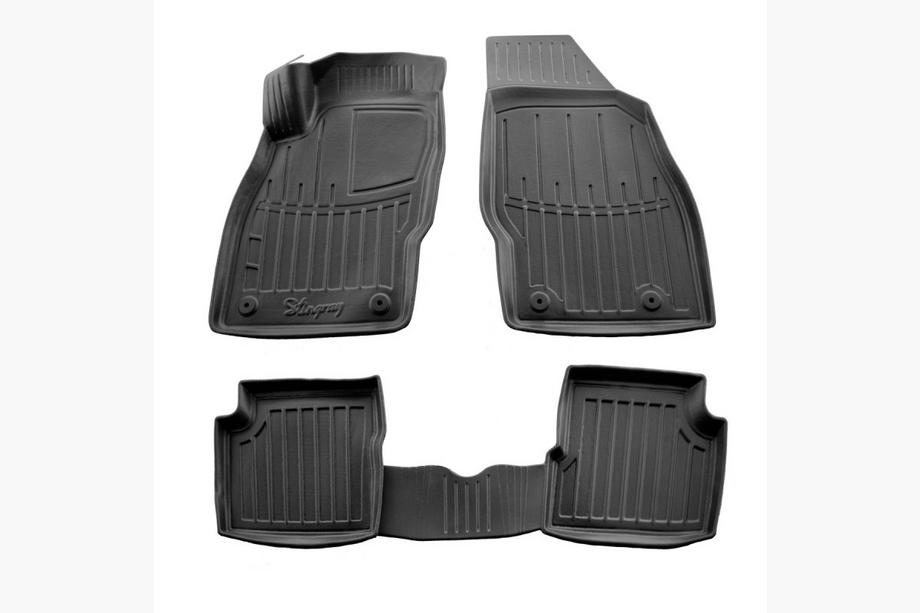 Opel Corsa E 2015-2019 Gummimatten Stingray 3D (5 Stk) Image