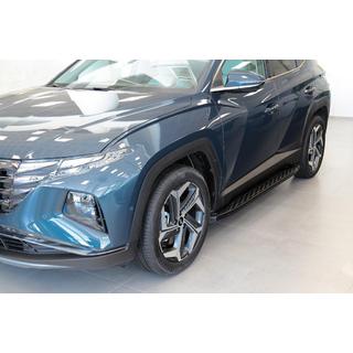 Trittbretter Shining Black (2 Stk., Aluminium) Hyundai Tucson NX4 2021- Foto 4