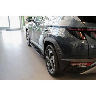 Trittbretter Shining Black (2 Stk., Aluminium) Hyundai Tucson NX4 2021- Foto 2