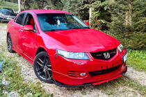 Honda Accord VII 2002-2007 Frontlippe Niken Red (ABS) Foto 1