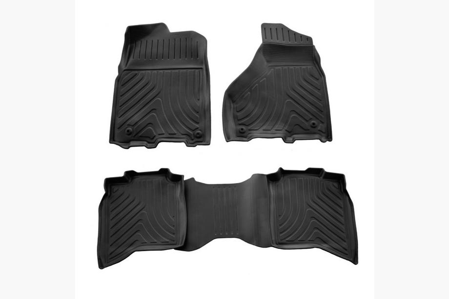 Dodge RAM (DS/DJ/D2) 2009–2024 Gummimatten Stingray 3D (Crew cab, 2009-2018, 4 Stk) Image