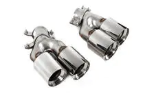 BMW 5er G30/G31 2017–2023 Auspuffendrohrblenden M5 Silber (2 Stk.) Foto 4